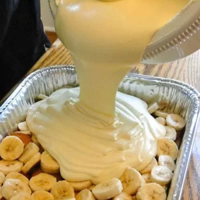 Mamas No Bake Banana Pudding