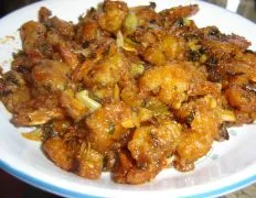 Manchurian Shrimp Garlic Flavored