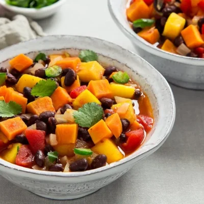 Mango And Black Bean Stew