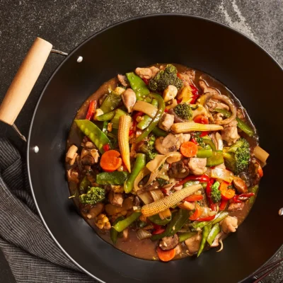 Maple Chicken Stir Fry