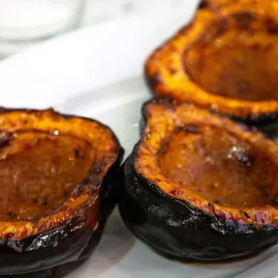 Maple Glazed Acorn Squash