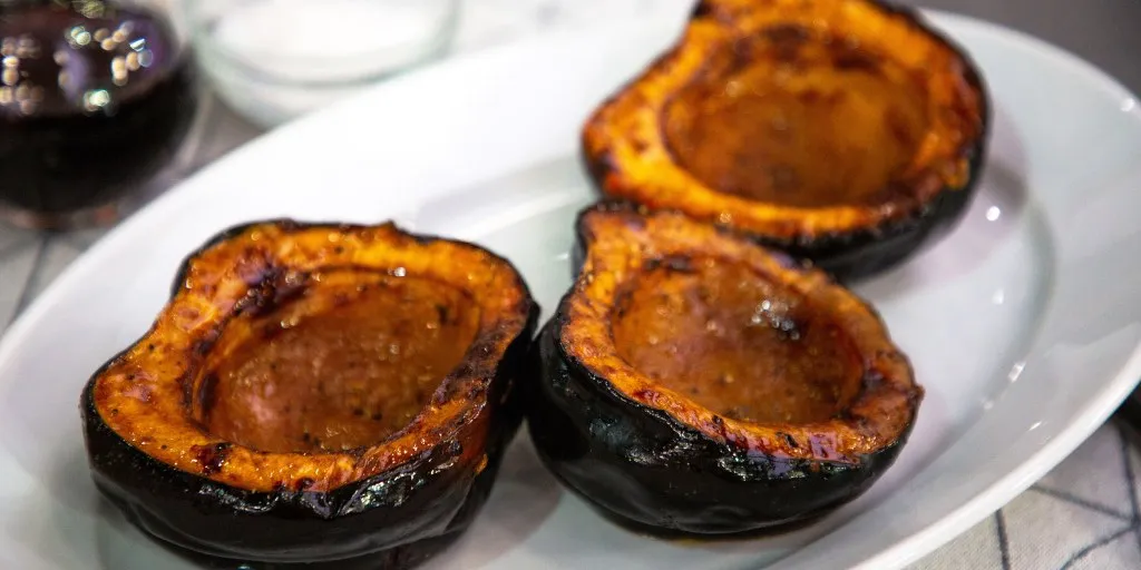 Maple Glazed Acorn Squash