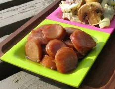 Maple Kielbasa Bites