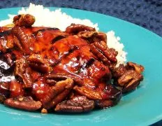 Maple &Amp; Orange Chicken With Peppered Pecans
