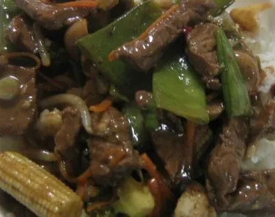 Marinated Beef Stir Fry