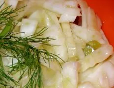 Marinated Fennel Salad