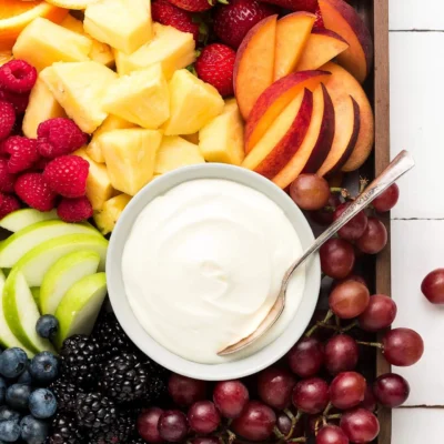 Marshmallow Cream Fruit Dip