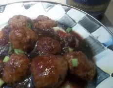 Meatballs In Cranberry And Pinot Noir Sauce