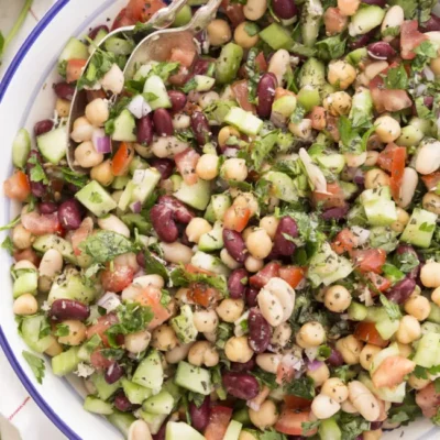 Mediterranean Bean Salad