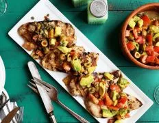 Mediterranean Chicken Breasts With Avocado