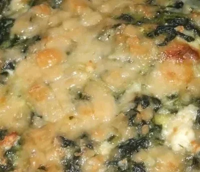 Mediterranean-Inspired Spinach And Feta Cheese Casserole