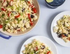 Mediterranean Lemon Couscous Salad