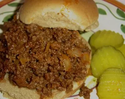 Mennonite Sloppy Joes