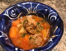 Mexican Meatball Soup Recipe - Authentic Sopa De Albondigas