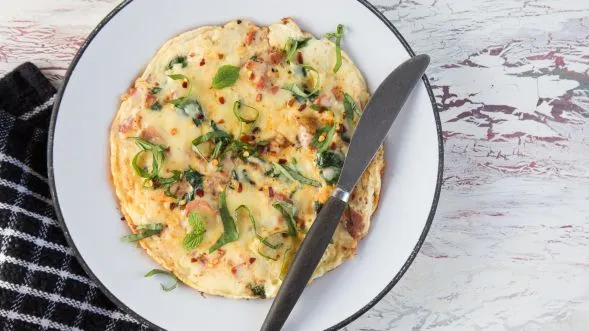 Microwave Egg Frittata