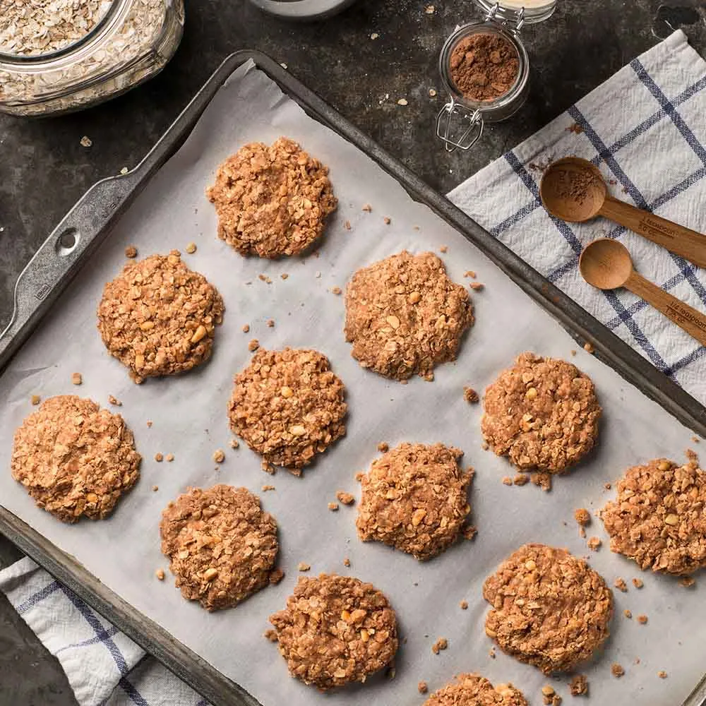 Microwave No Bake Oatmeal Cookies