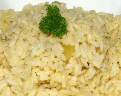 Microwave Rice Pilaff