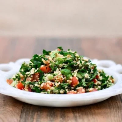 Middle Eastern Bean Tabbouleh