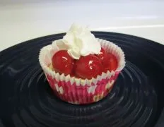 Mini Cherry Cheesecakes With Vanilla