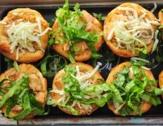 Mini Chicken Caesar Salad Cups