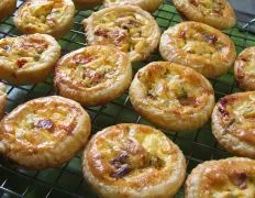 Mini Tomato And Basil Tartlets