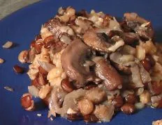 Mixed Grain Mushroom Casserole