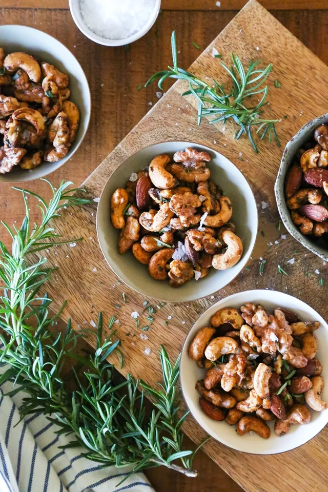 Mixed Nuts With Rosemary