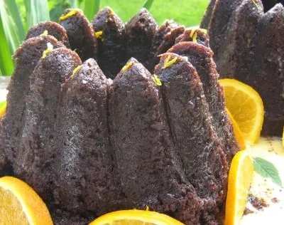 Moist Orange-Infused Chocolate Zucchini Cake Recipe