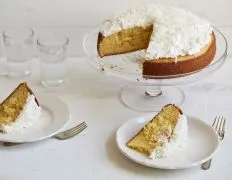 Moist and Fluffy Sour Cream Yellow Cake Recipe