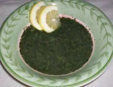 Molukhia -Jews Mallow Soup