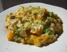 Moms Cheesy Broccoli Rice Casserole