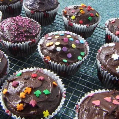 Moms Chocolate Cupcakes