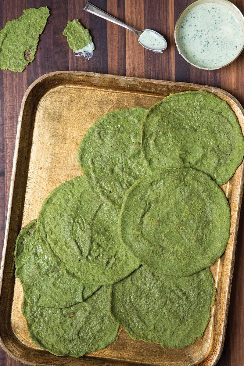 Moong Dal Pesarattu Pancake