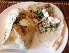 Moroccan Garbanzo Bean And Feta Pitas