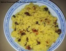 Moroccan-Inspired Almond And Raisin Couscous Delight