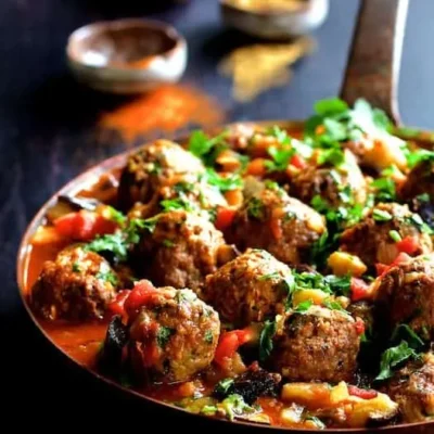 Moroccan Meatball Stew
