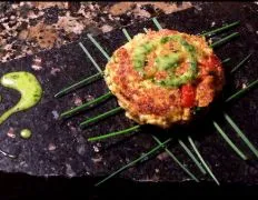 Moroccan- Spiced Crab Cakes