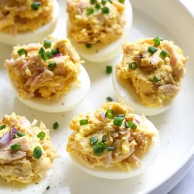 Mouthwatering Tuna-Stuffed Deviled Eggs Recipe