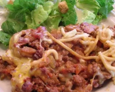 Mrs. Geraldines Ground Beef Casserole
