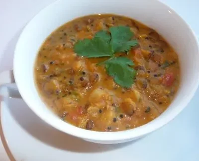 Mulligatawny Soup With Lentils