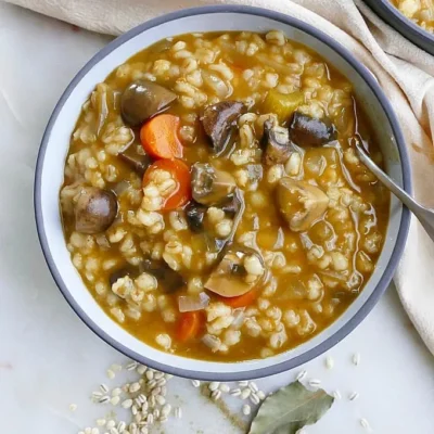 Mushroom And Barley Casserole