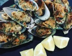 Mussels On The Half Shell