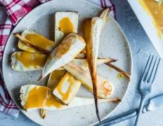 Mustard And Honey Glazed Parsnips