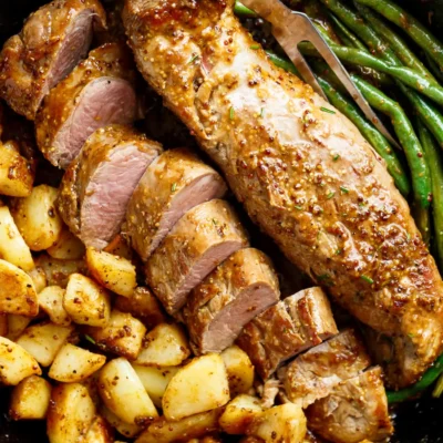 Mustard Garlic Pork Tenderloin