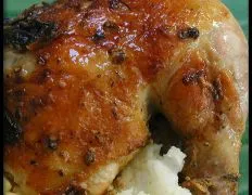 Mustard- Roasted Chicken