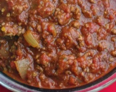 My Mamas Meat Sauce