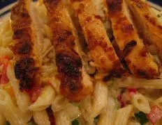 My Version Of Blackened Chicken Pasta