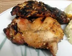 Nifs Honey Grilled Chicken Thighs