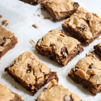 No Flour Peanut Butter Bars