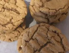 No Flour Peanut Butter Cookies